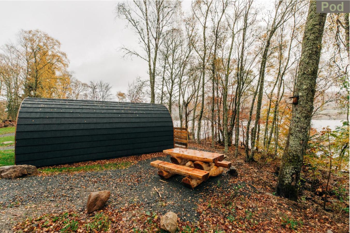 Firbush Lochside Lodges Killin Esterno foto